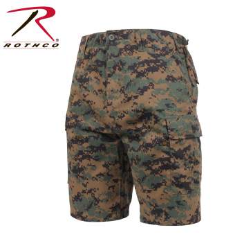 Tactical Camo BDU Shorts – Durable Military Cargo Shorts