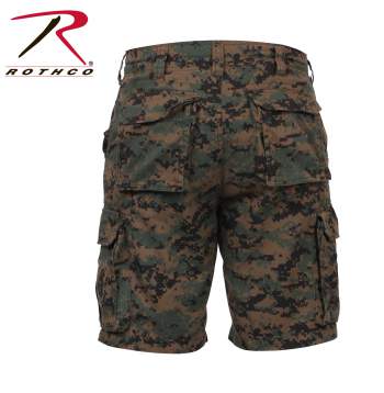 Tactical Camo BDU Shorts – Durable Military Cargo Shorts