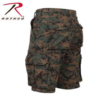Tactical Camo BDU Shorts – Durable Military Cargo Shorts