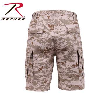 Tactical Camo BDU Shorts – Durable Military Cargo Shorts