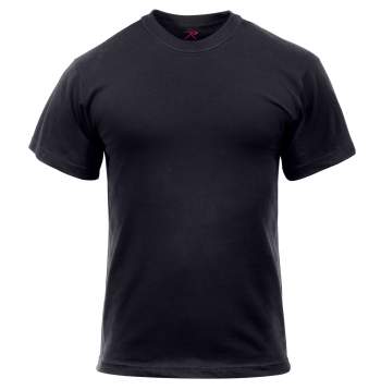 Solid Color Cotton / Polyester Blend Military T-Shirt