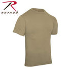 Solid Color Cotton / Polyester Blend Military T-Shirt