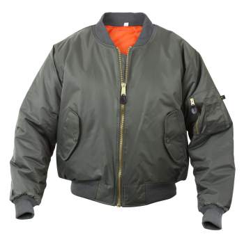 MA-1 Bomber Flight Jacket - Reversible Military Bomber Jacket