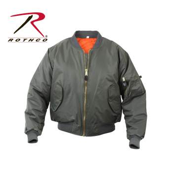 MA-1 Bomber Flight Jacket - Reversible Military Bomber Jacket