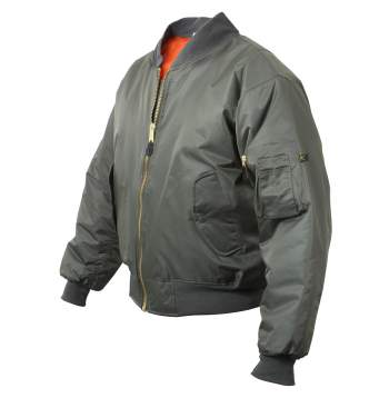 MA-1 Bomber Flight Jacket - Reversible Military Bomber Jacket