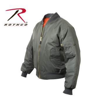 MA-1 Bomber Flight Jacket - Reversible Military Bomber Jacket
