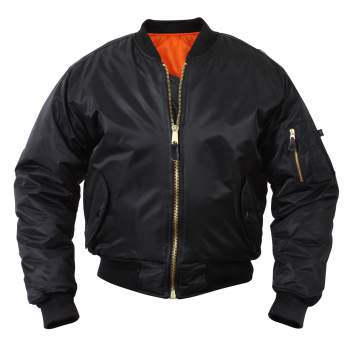 MA-1 Bomber Flight Jacket - Reversible Military Bomber Jacket