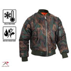 MA-1 Bomber Flight Jacket - Reversible Military Bomber Jacket