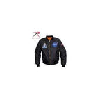 NASA MA-1 Flight Jacket - Black