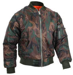 MA-1 Bomber Flight Jacket - Reversible Military Bomber Jacket