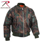 MA-1 Bomber Flight Jacket - Reversible Military Bomber Jacket
