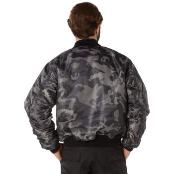 MA-1 Bomber Flight Jacket - Reversible Military Bomber Jacket
