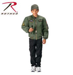 Kids Flight Jacket With Patches