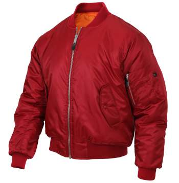 MA-1 Bomber Flight Jacket - Reversible Military Bomber Jacket