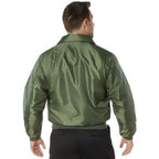 Rothco CWU-45P Flight Jacket Black and Sage Green