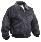Rothco CWU-45P Flight Jacket Black and Sage Green