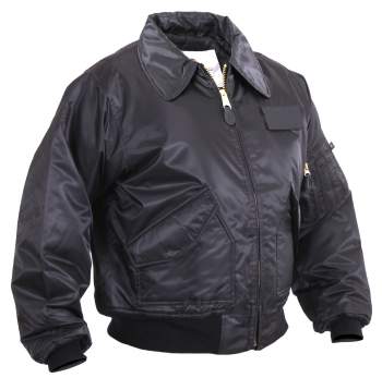 Rothco CWU-45P Flight Jacket Black and Sage Green