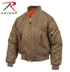 MA-1 Bomber Flight Jacket - Reversible Military Bomber Jacket