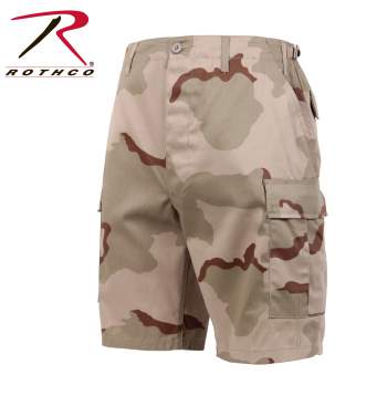 Tactical Camo BDU Shorts – Durable Military Cargo Shorts