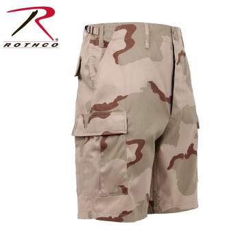 Tactical Camo BDU Shorts – Durable Military Cargo Shorts
