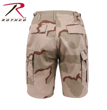 Tactical Camo BDU Shorts – Durable Military Cargo Shorts