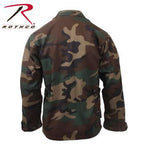 Camo Tactical BDU Jacket/Shirt- Military-Inspired Twill Combat Jacket/Shirt