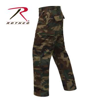 Military Tactical Cargo BDU Pants – Camo Colors