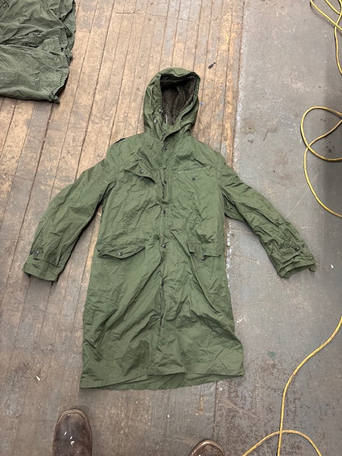 Vintage Belgian Army Parka