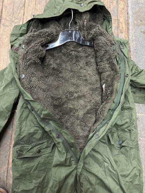 Vintage Belgian Army Parka