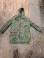 Vintage Belgian Army Parka