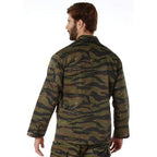 Camo Tactical BDU Jacket/Shirt- Military-Inspired Twill Combat Jacket/Shirt
