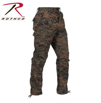 Digital Camo Tactical BDU Pants – Military Cargo Combat Pants