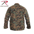 Camo Tactical BDU Jacket/Shirt- Military-Inspired Twill Combat Jacket/Shirt