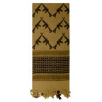 Crossed Rifles Shemagh Tactical Desert Keffiyeh Scarf