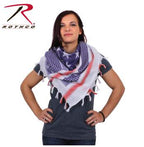 Stars and Stripes US Flag Shemagh Tactical Desert Keffiyeh Scarf