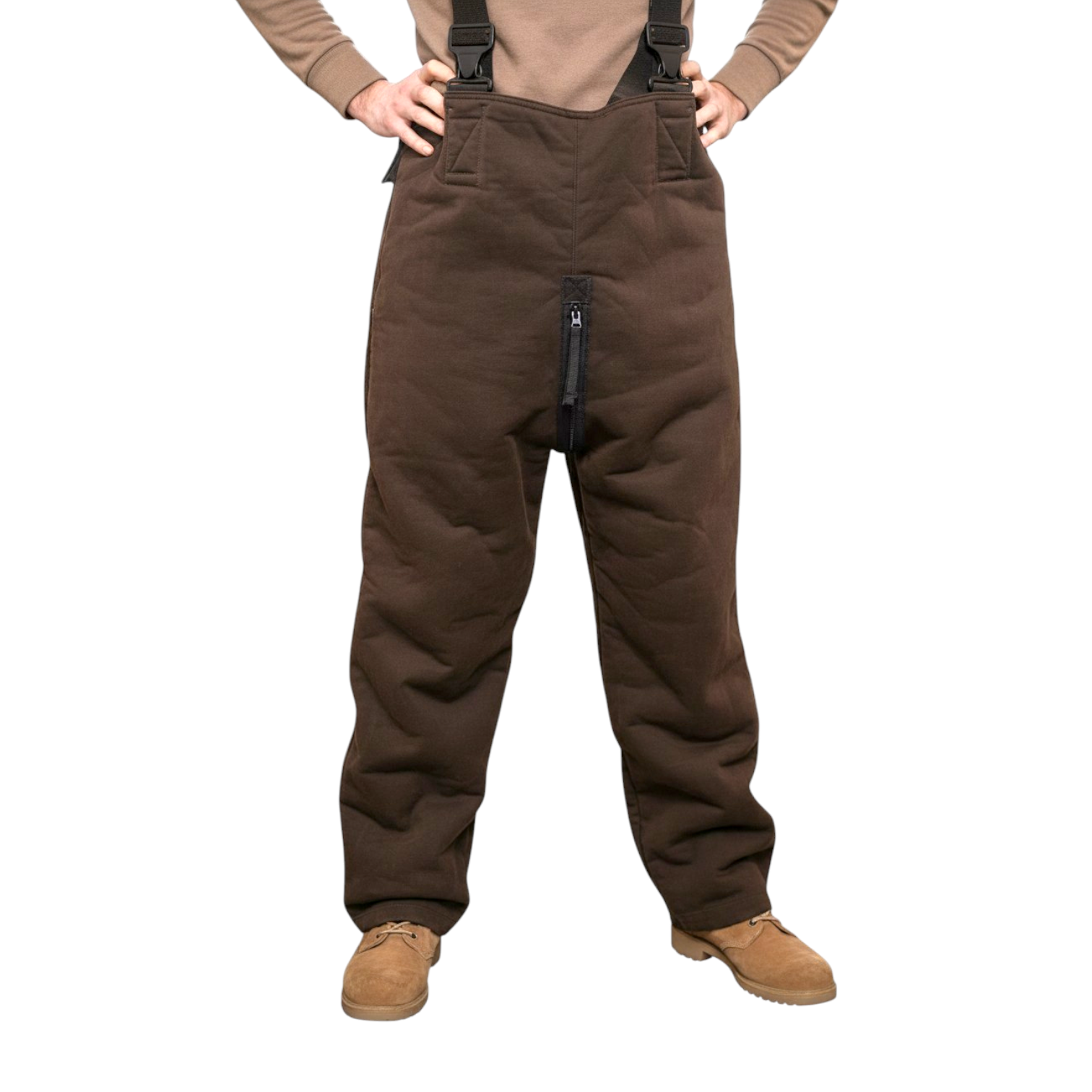 U.S. Military ECWCS Cold Weather "Bear Suit" Bib Pants / Brown / Issued