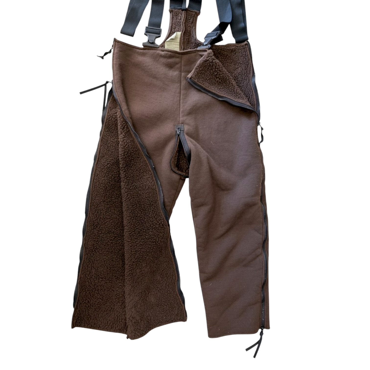U.S. Military ECWCS Cold Weather "Bear Suit" Bib Pants / Brown / Issued
