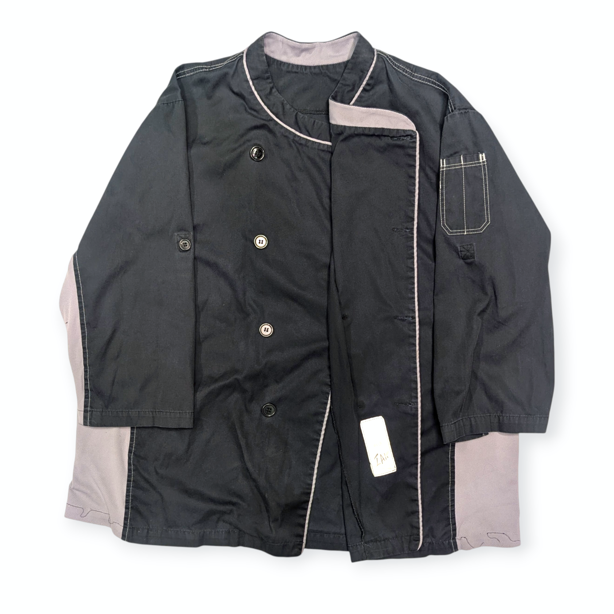Canadian Military LOGISTIK Chef Uniform Unisex / Black with Grey Accents / Issued