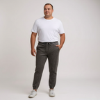 Fleece Mineral Wash Sweatpants Joggers Black
