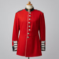 Vintage Canadian Military Officer Dress Jacket / Red Unisex