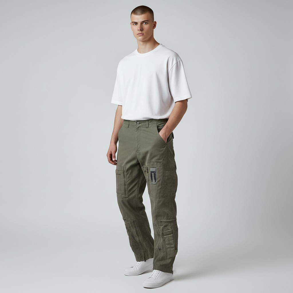 Vintage Canadian Forces Helicopter Pants / Issued