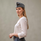 Danish Civil Defense Wool Garrison Cap / Issued