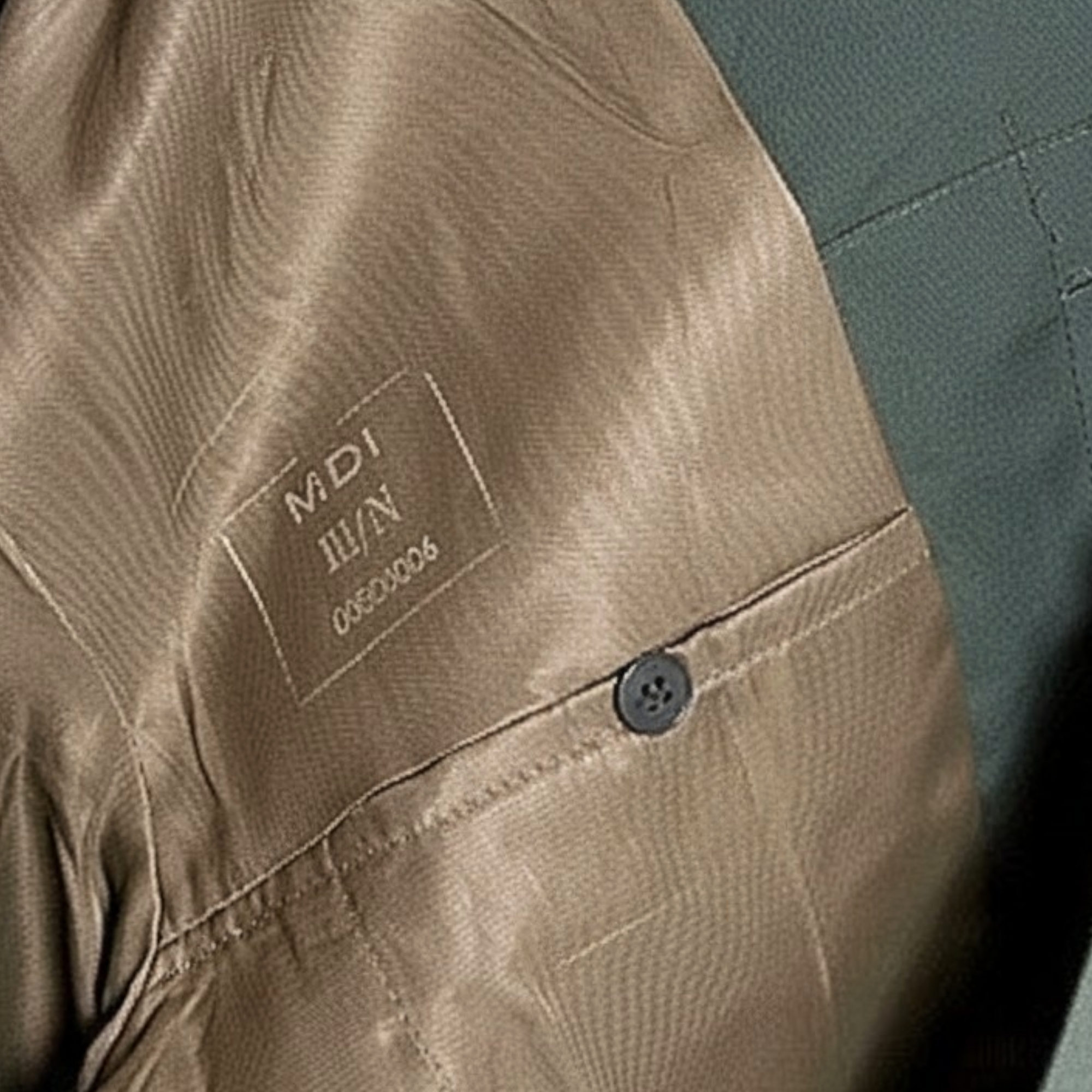 East German DDR Police Rain Trench Coat / Green