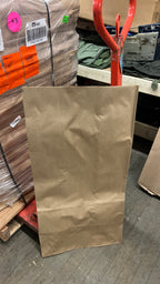 Leaf Yard Waste Recycling Large Kraft Self Standing Waxed Paper Bag
