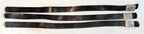 East German DDR Black Leather Belt