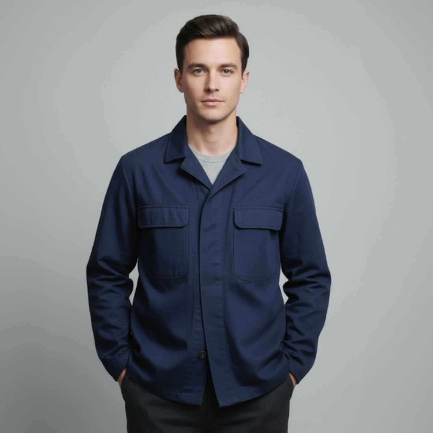 German Herringbone Chore Jacket