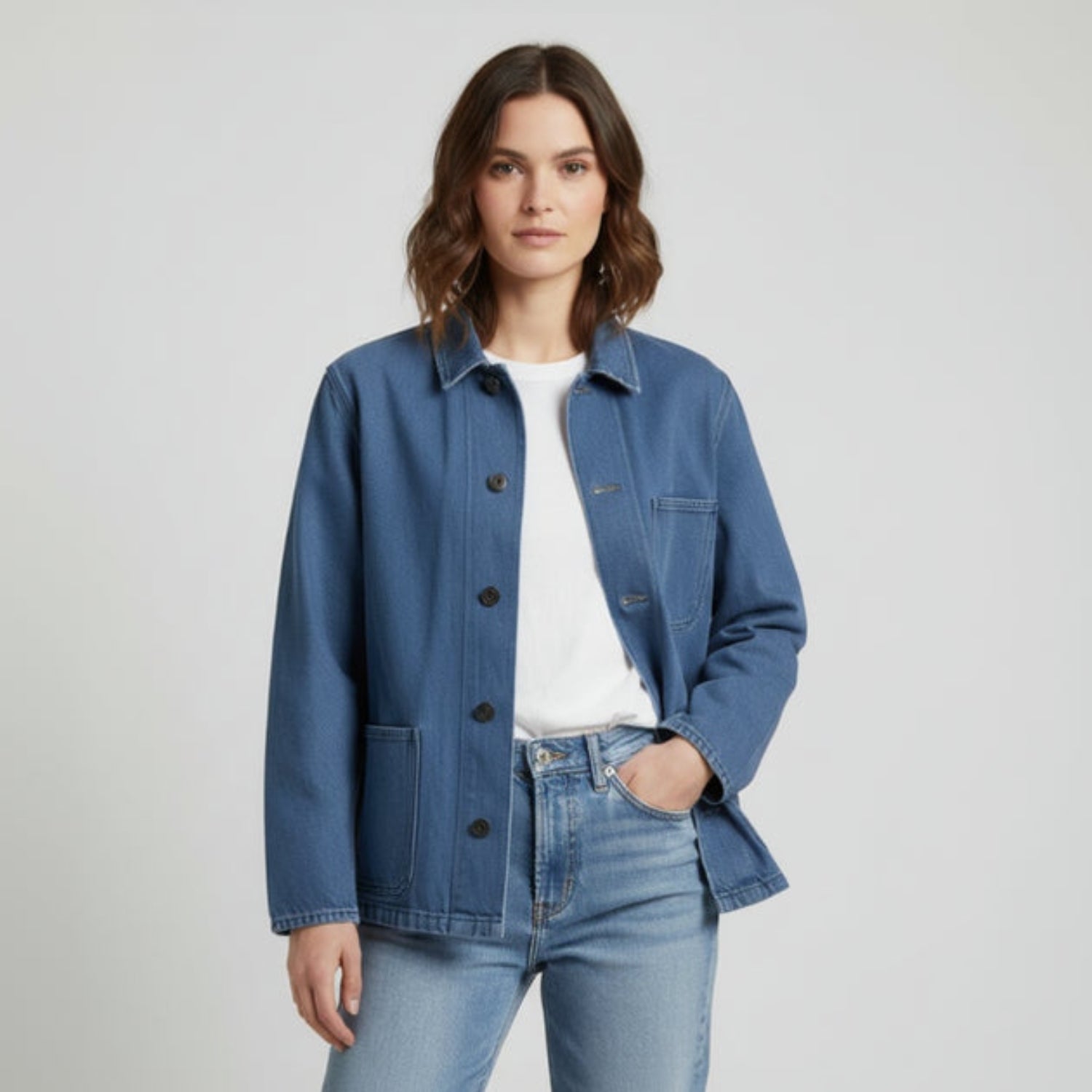 German Herringbone Chore Jacket