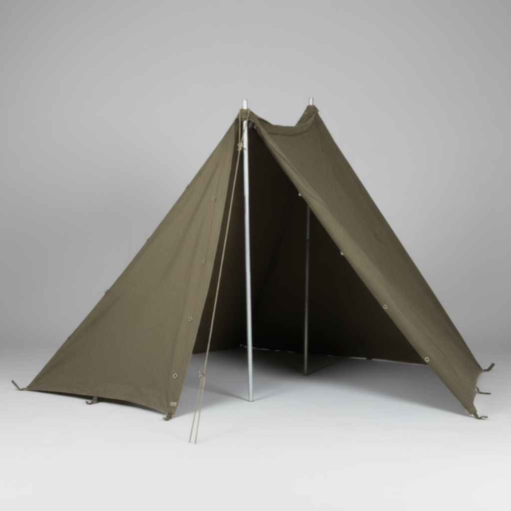 West German Bundeswehr Pup Tent Shelter Half