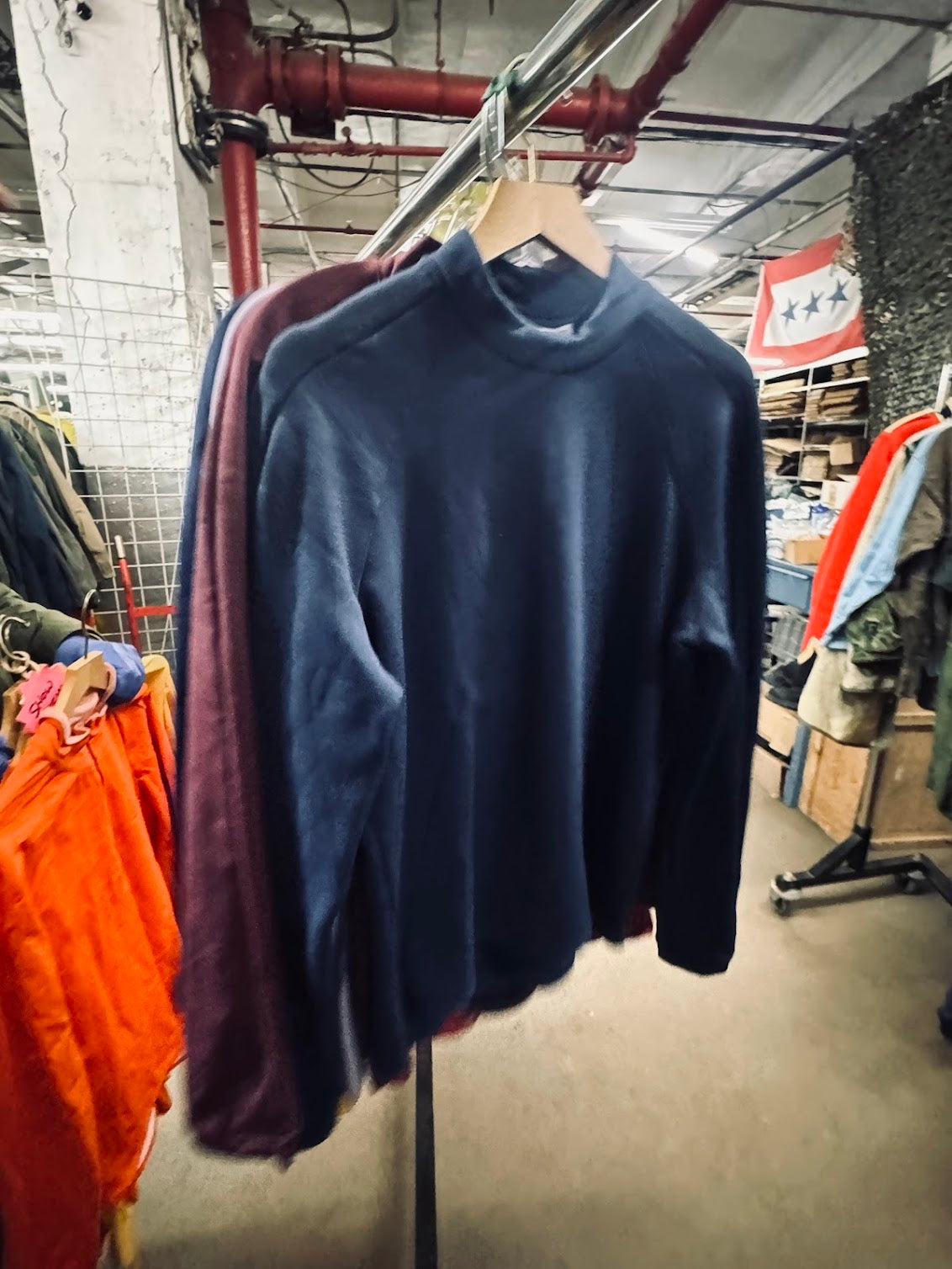 POTOMAC: Thick Thermals Sports, New, Long Sleeved, Asst Colors/Sizes