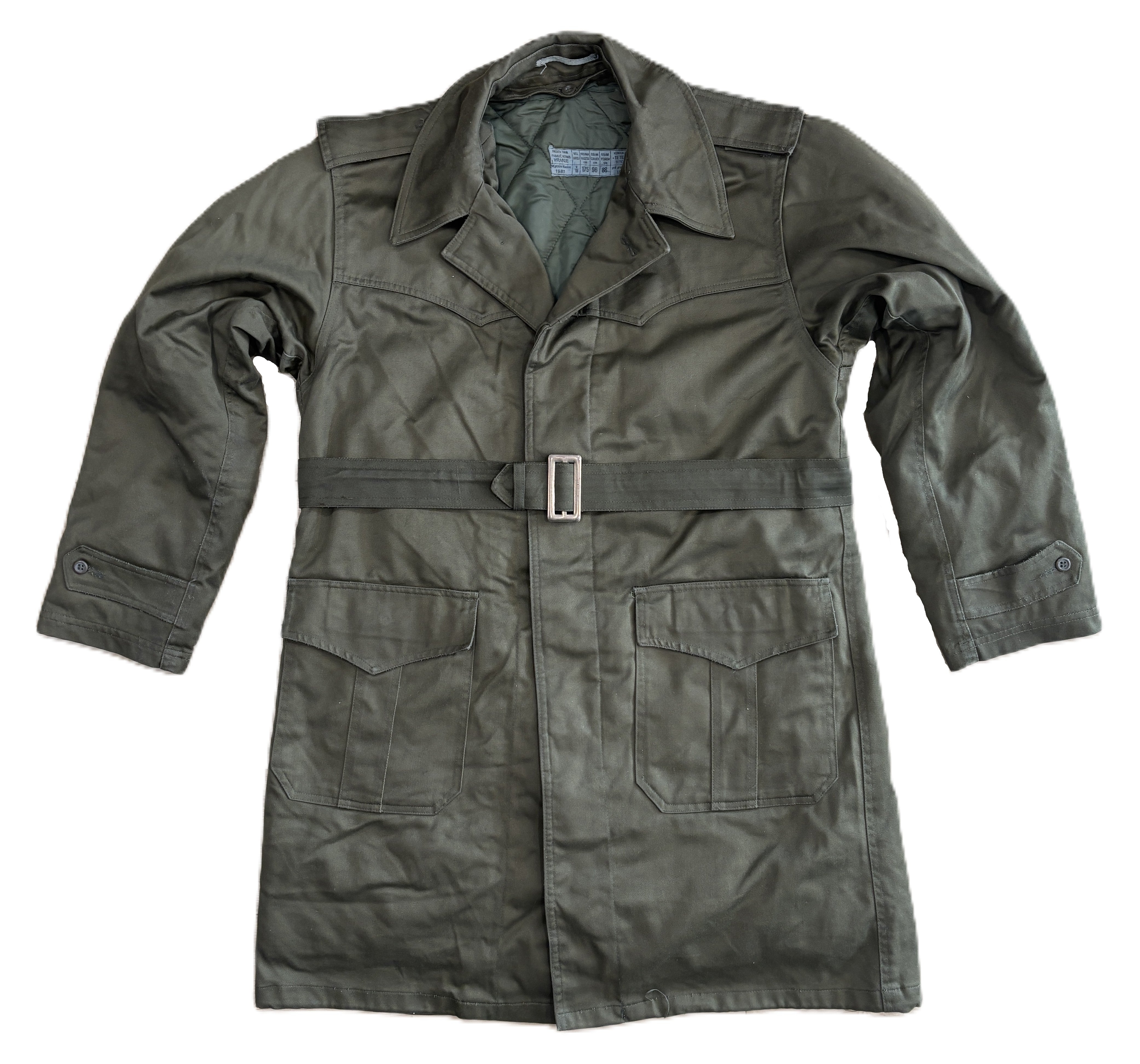 Vintage Yugoslavian M77 Combat Parka with Removable Liner